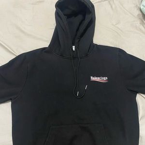 large balenciaga hoodie